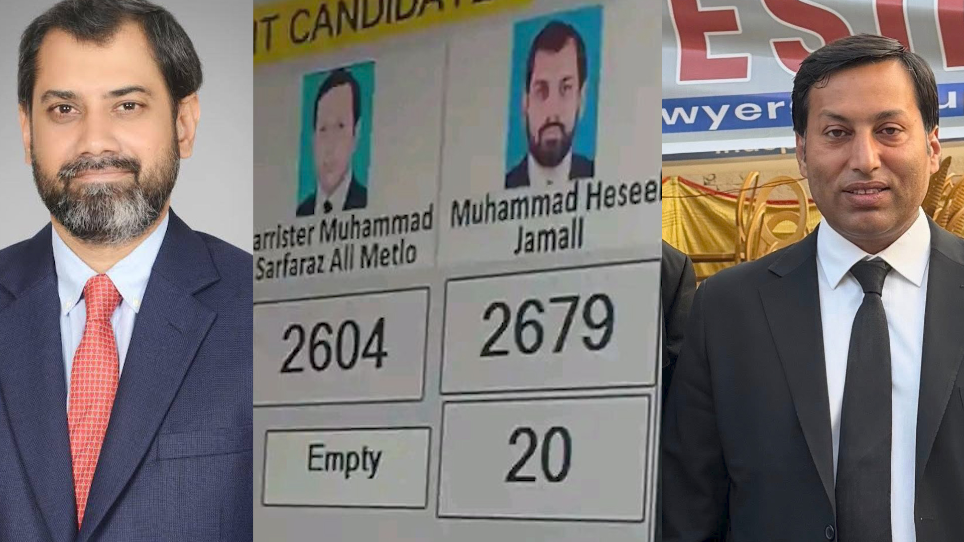 حسيب جمالي 2,679 ووٽن سان سنڌ هاءِ ڪورٽ بار جو صدر منتخب، سرفراز ميتلو شڪست کاڌي